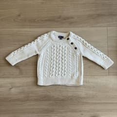 【美品！】GAP baby アランニット　size80のサムネイル
