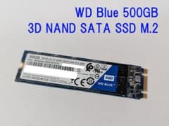 動作品] WD Blue 3D NAND SATA SSD 500GB M.2 - メルカリ