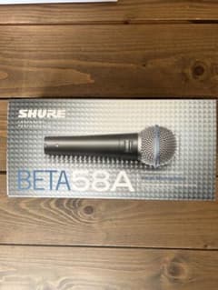 【美品・付属品完備】SHURE BETA58A 動作確認済み グリル凹みなし 美品・付属品完備】SHURE BETA58A 動作確認済み グリル凹みなし - メルカリ