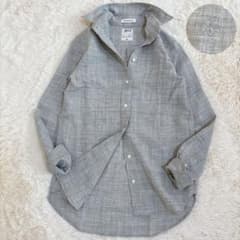 MADISONBLUE マディソンブルー ウール　リネンシャツマダムシャツ　01 MADISONBLUE マディソンブルー ウール リネン シャツマダムシャツ