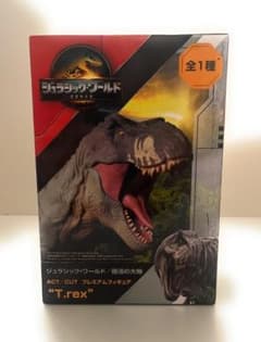 ジュラシックワールド 復活の大地 ACT CUTプレミアムフィギュア T.REX ジュラシック・ワールド/復活の大地ACT/CUTプレミアムフィギュア