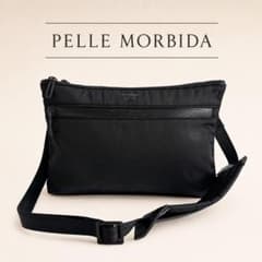 2672* ペッレモルビダ ハイドロフォイル サコッシュ ブラック ナイロン 2672* ペッレモルビダ ハイドロフォイル サコッシュ ブラック ナイロン