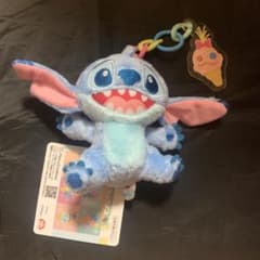 ディズニー スティッチ カラフルアイス アクリルチャーム付きマスコット ①