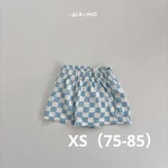 ♦︎新品♦︎ LALALAND⭐︎Checkerboard shorts (XS)のサムネイル