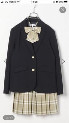卒服　発表会　クリーニング済み　シャツ　150 女の子のサムネイル