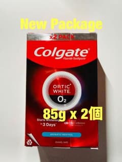 新品 Colgate OPTIC WHITE O2 85g x 2 コルゲートのサムネイル