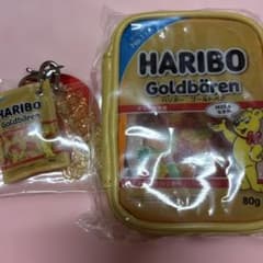 ハリボー　HARIBO Goldbären ポーチ グミチャームTAITO限定