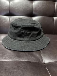Stussy ブラック バケットハット L-XLのサムネイル