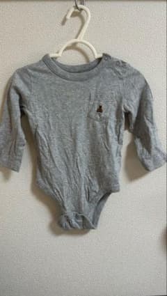 babyGAP 長袖ボディスーツ グレーのサムネイル