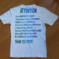 キャサリンハムネット 英字プリント Tシャツ/Ｌサイズのサムネイル