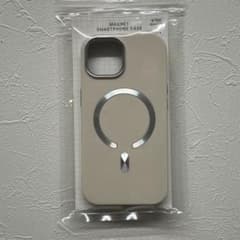 iPhone 15用 マグネット対応スマホケース アイボリーのサムネイル