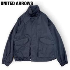 22ss UNITED ARROWS スタンドカラー ジップアップ ジャケットM - メルカリ