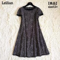 美品✨レリアン ロンクワンピース レース プラスハウス 大きいサイズ 13+ 美品✨レリアン ロンクワンピース レース プラスハウス 大きいサイズ