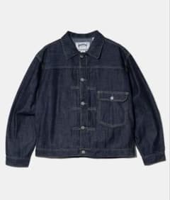 HOUSTON/ US/C DENIM SHIRT TRACK JACKET - メルカリ