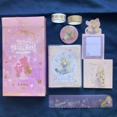 未使用品　ディズニープリンセス　文房具　セット　ラプンツェル　ふせん　ノート