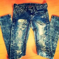 専用♡値下げ！！EMODA☆ダメージスキニーのサムネイル