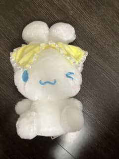 シナモロール 大きなリボン　みみむすびBIG ぬいぐるみ