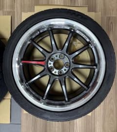 WORK EMOTION ZR10 18インチ タイヤ付きのサムネイル