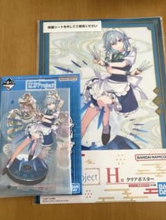 一番くじ 東方Project 十六夜咲夜 アクリルスタンド　クリアポスターのサムネイル