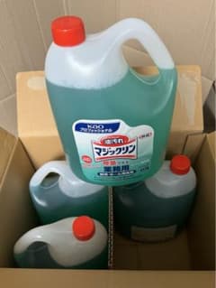 花王　マジックリン　業務用　除菌プラス　4.5Lボトル4本のサムネイル