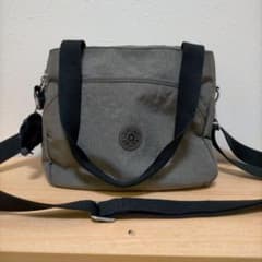 Kipling キプリング　ショルダーバッグ グレーのサムネイル