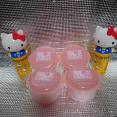 平成レトロ 1999年 キティ 食品保存容器 4個・おしぼりケース - メルカリ