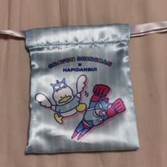 クレヨンしんちゃん×はぴだんぶい あひるのペックル　ミニ巾着のサムネイル