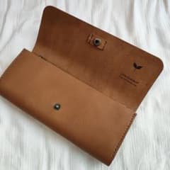 本革　長財布　新品未使用のサムネイル