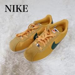 NIKE ナイキ スニーカー イエロー グリーン スエード ローカットのサムネイル