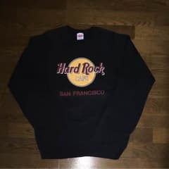 Hard Rock CAFE トレーナー Bl & Wh 2着セットのサムネイル