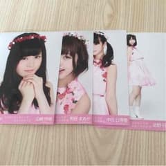 乃木坂46 北野日奈子 中元日芽香 和田まあや 山﨑伶奈 生写真のサムネイル