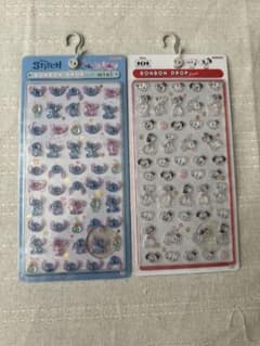 ディズニー ボンボンドロップシール ミニ 2種セットのサムネイル