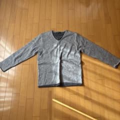 BEAMS HEART グレー Vネックニット Lのサムネイル