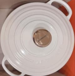 新品】 シグニチャー ココット・ロンド 20cm メレンゲ (カッパー