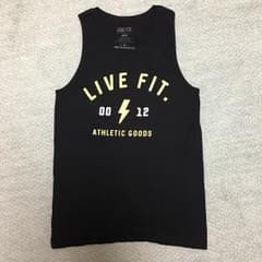 LIVEFIT タンクトップ ノースリーブ Sサイズのサムネイル