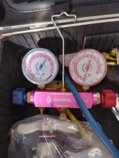 ゲージマニホールド インペリアル R-410A IMPERIAL R-410A エアコン用 マニホールド インペリアル ゲージ - メルカリ