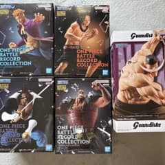 新品　ONE PIECE フィギュアセット　白ヒゲ　エース　ジョズ　ビスタ