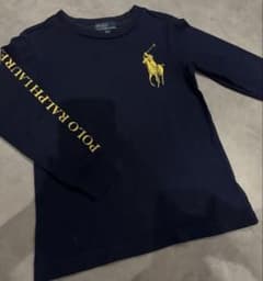 Polo Ralph Lauren ネイビー 長袖Tシャツ　3Tのサムネイル