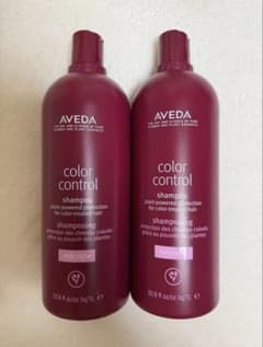 AVEDA color control シャンプー 1L 2本セット - メルカリ