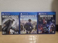 PS4 WATCH DOGS ウォッチドッグス 1, 2, Legionのサムネイル