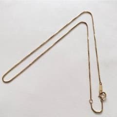 美品 K18ネックレス ベネチア 18金ネックレス 40.9㎝ 2.9gA438 - メルカリ