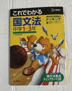 これでわかる 国文法 中学1〜3年のサムネイル