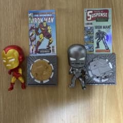 POPMART マーベル アイアンマン フィギュア　2種セットのサムネイル