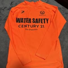 Maroochydore Surf Club ラッシュガード オレンジのサムネイル
