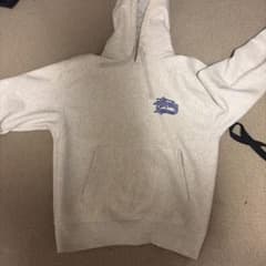 STUSSY WORLD TRIBE パーカー ホワイトSサイズのサムネイル