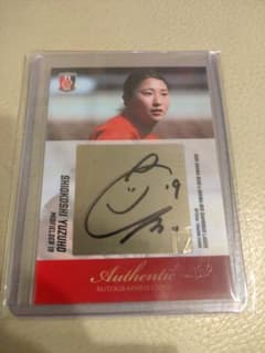 塩越柚歩　2021浦和レッズレディースオフィシャルサイン入りカード 塩越柚歩 2021浦和レッズレディースオフィシャルサイン入りカード