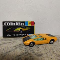 トミカ 黒箱 トヨタ EX7 日本製 - メルカリ