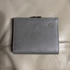 皇居　がま口財布　シルバーのサムネイル
