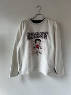 古着屋購入Betty Boop スウェット SASSY ホワイトのサムネイル