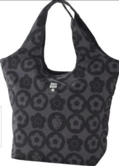 り*よ様 MARY QUANT ブラック エコバッグのサムネイル
